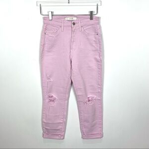 Joe’s Jeans Smith high rise straight crop jeans pink 25